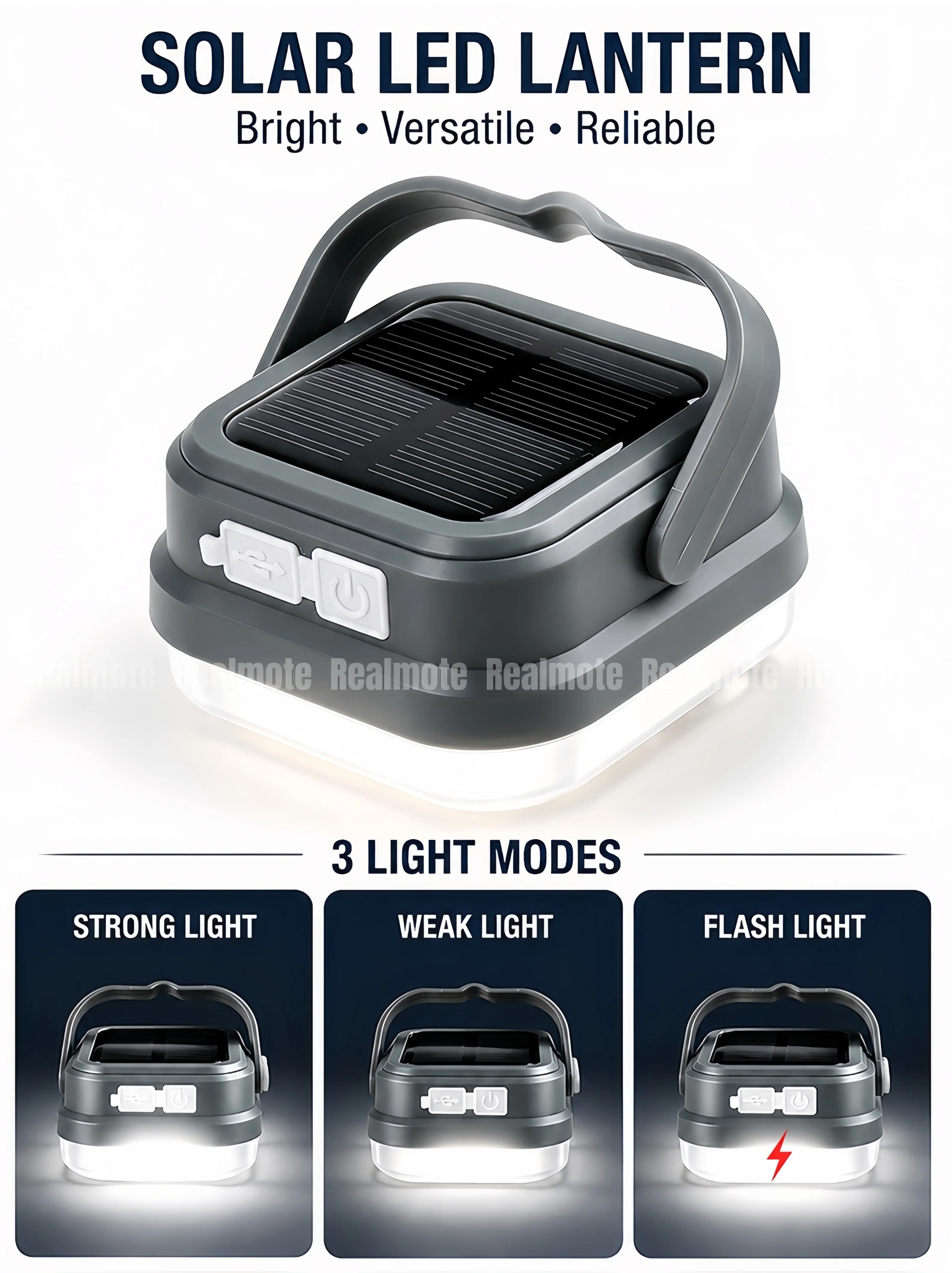 Solar LED Camping Lantern Type - Camping Solar Lantern ulasan dan harga