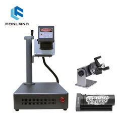 Fonland 5W UV Universal Laser Marking Engraver Machine Fiber 355nm Engraving Machine for Glass Wood PVC Steel All Material