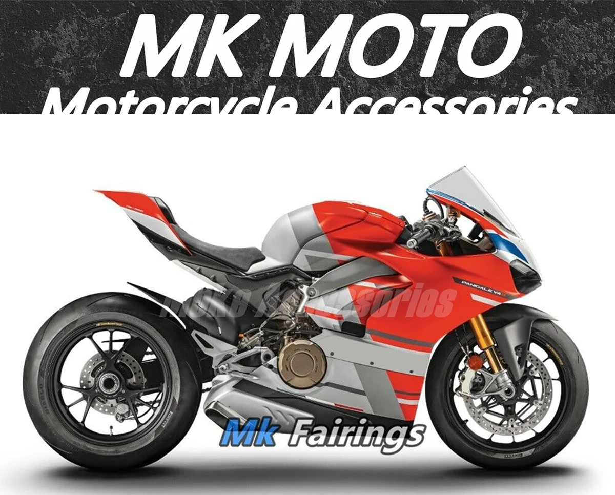 Kit de carenados para motocicleta Panigale, juego de carrocería Abs de inyección de alta calidad, color rojo/blanco, 899, 1199, 2012, 2013, 2014