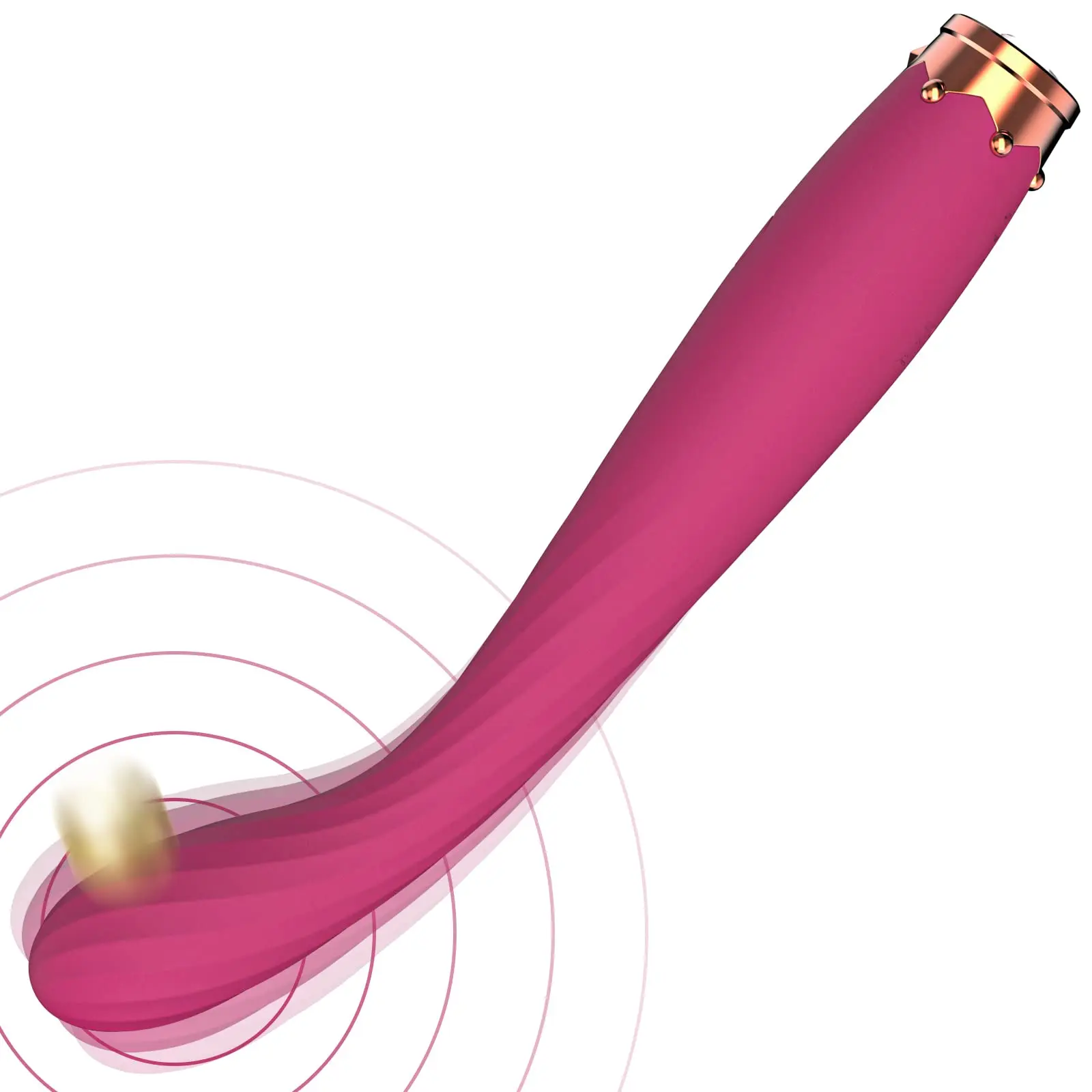 

Women's G-Spot Vibrator, Dovelo Massager Has Powerful 9 Vibration Modes for Clitoral G-Spot Stimulation, Soft and Flexible Adul