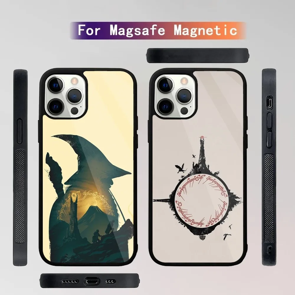 The L-Lord Movie Of the R-Rings Phone Case For iPhone 15,14,13,12,11,Plus,Pro,Max Mini Magsafe Magnetic Wireless Charging