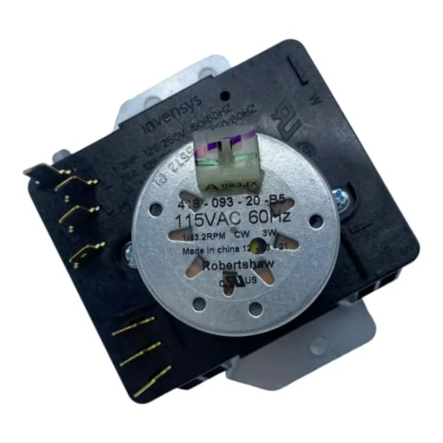 

Таймер для сушилки белья W10185975 WPW10185975, 115 В переменного тока, 60 Гц, 3 Вт, сменная модель, не универсальная (не подходит для всех типов)