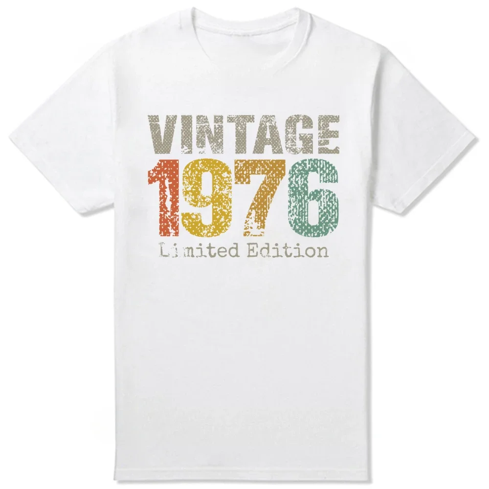 Summer The Birthday Gifts Graphic Unisex T Shirt 48 Year Old Gifts Vintage 1976 Limited Edition 48th Birthday T-Shirt funny tops