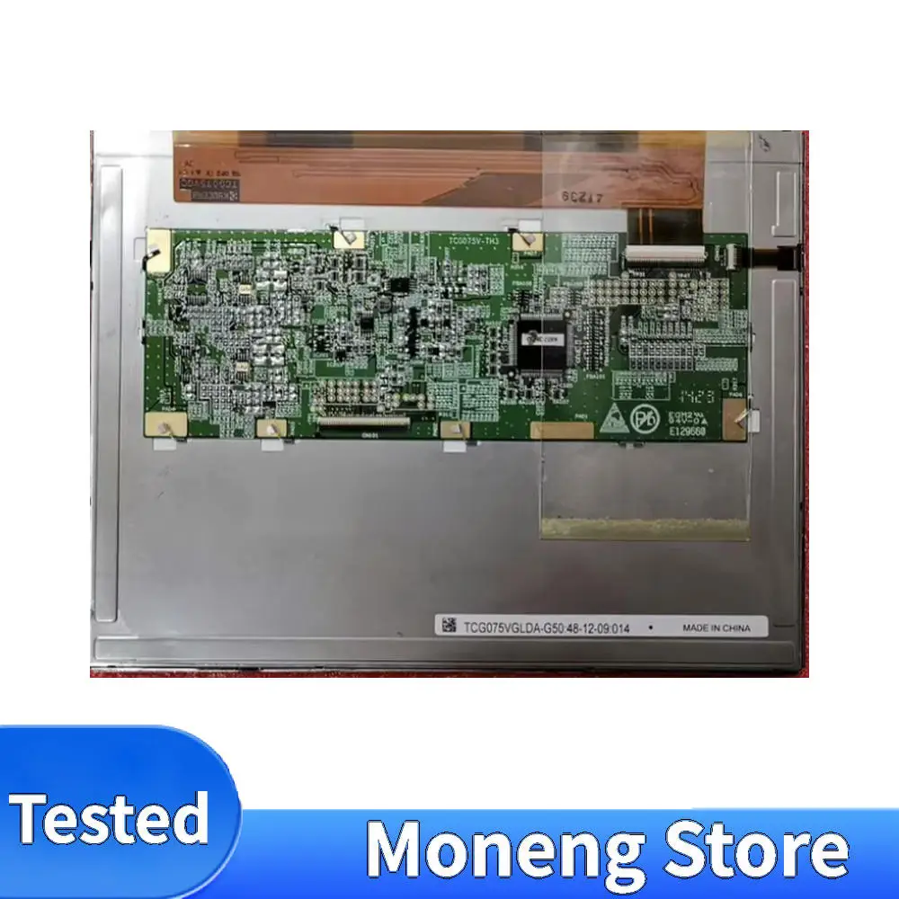 LCD TCG075VGLDA-G50 الأصلي 7.5 بوصة لوحة ال سي دي عرض شاشة مراقبة الشاشة 640 × 480