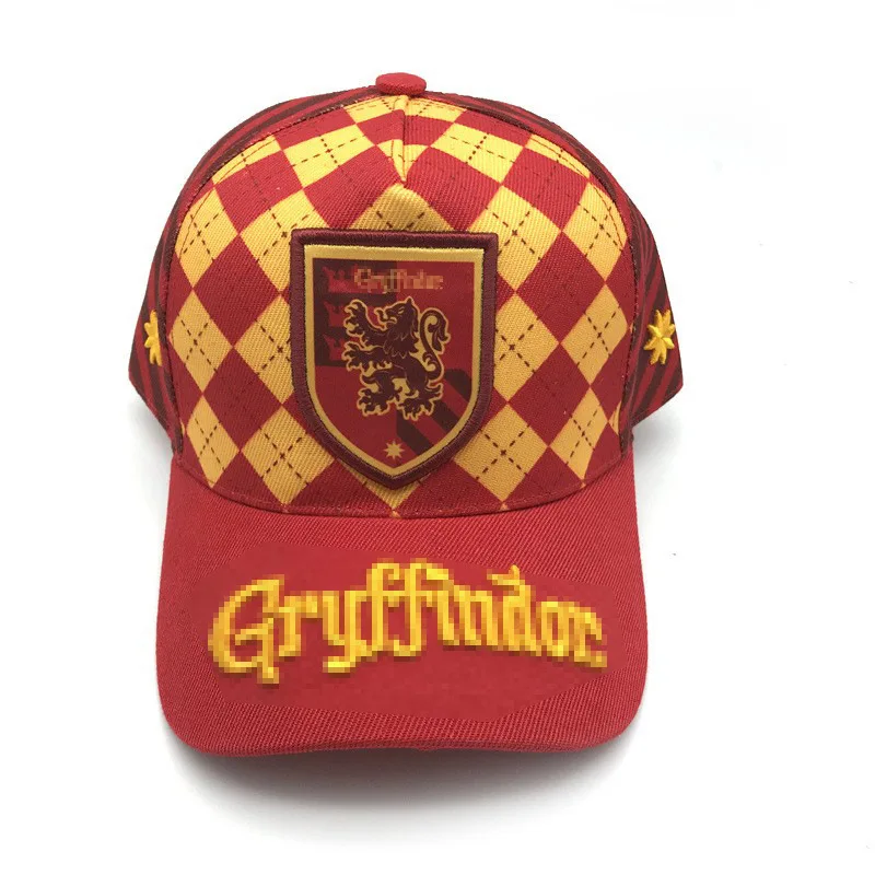 New Harri Potter Adult & Kids Witchcraft Academy Style Unisex Cotton Stretch Badge Hat with Embroidery High Quality Hat