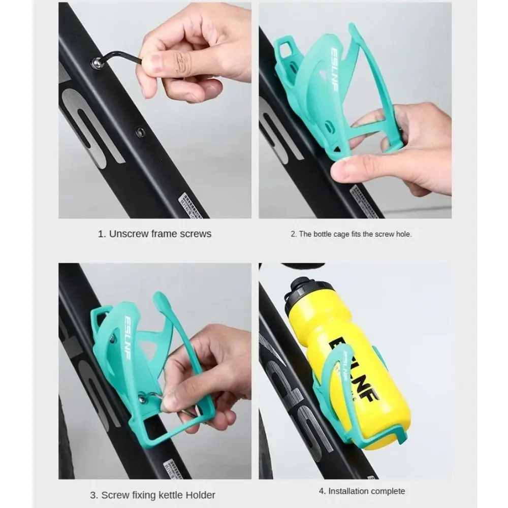 

Fixing Clip Bicycle Kettle Stand Base Adjustable Anti-slip Bike Bottle Holder Mount Adapter Multifunctional PC
