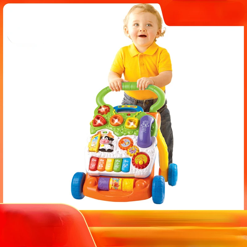 Baby multi-functional walker stroller infants and toddlers learn to walk walker toy 6-18 months