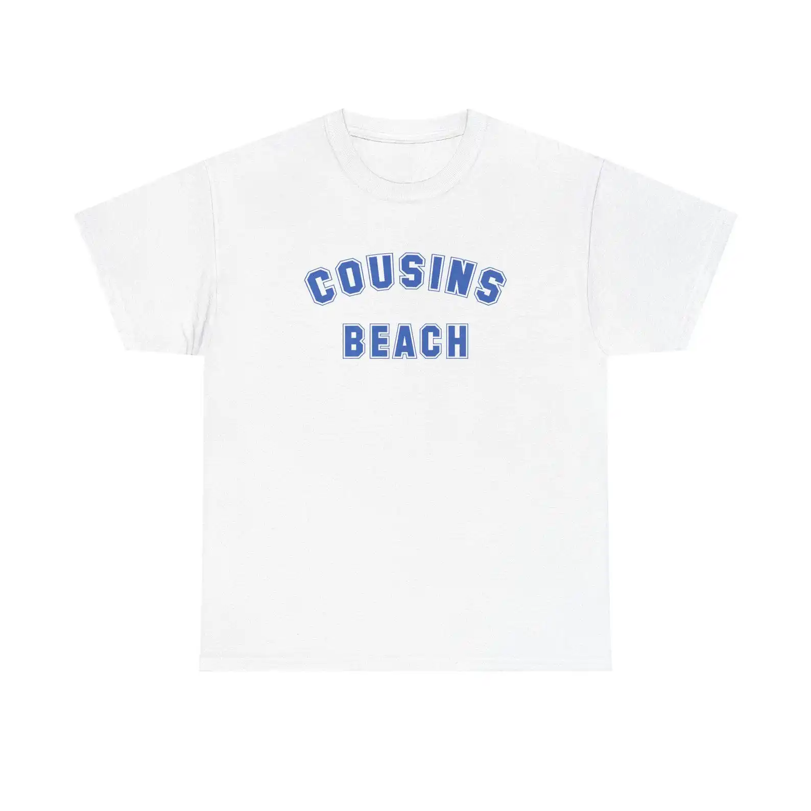 O verão eu virou bonito-cousins praia camiseta feminina harajuku manga roupas casuais rua topos camisetas roupas estéticas