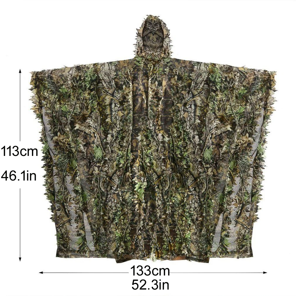 الرجال النساء الاطفال في الهواء الطلق موقع قراء دعوى صياد التمويه الملابس قناص المقصلة دعوى المعطف الادسنس يترك الملابس ثلاثية الأبعاد بدلة صيد #5