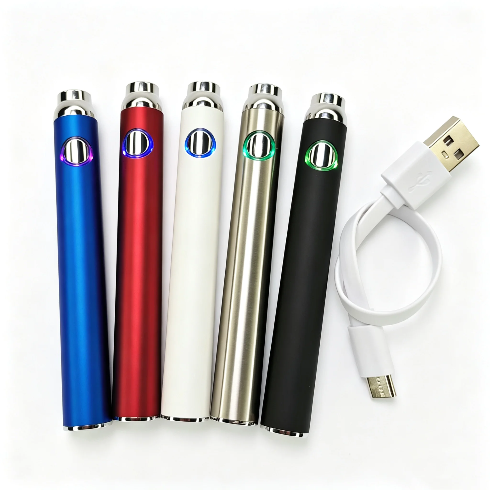 10 PCS, DIY Soldering Iron, Type-C Bottom Charging, 650mAh, 510 Thread Battery, DIY Hot Knife, Heating Repair Cutting Tool
