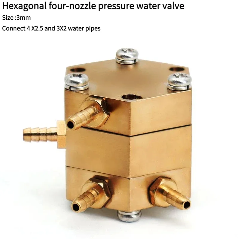 1/5/10pcs Dental Water Valve Copper Dental Water Pressure Regulator Replacement Spare Part for Dental Chair Unit Repair Maintain