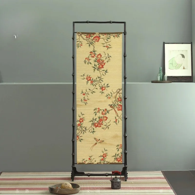 Peach blossom, double-sided printed plum blossom broken branch flower length 60cm
