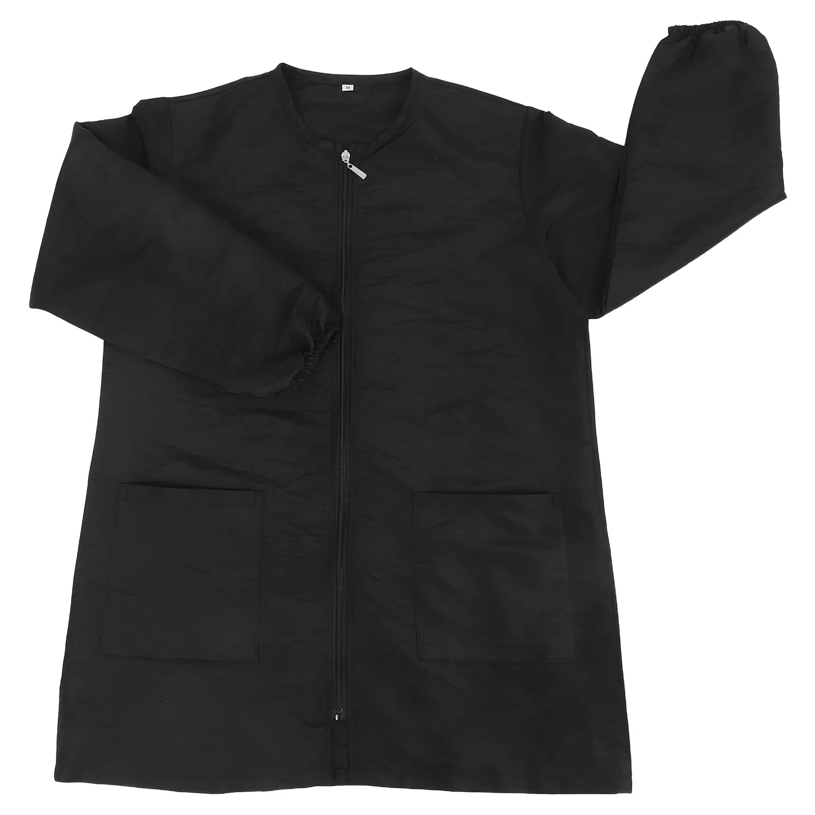 

Perm Dyeing Salon Gown Cape for Clients Waterproof Hairdressing Clothes Quick Dry Pockets Zipper Easy Wear Off