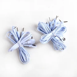 Electric Shock Wires Replacement Jack Electrode Lead Wires 2/4-pin/way  2.5/3.5mm For TENS/EMS Unit