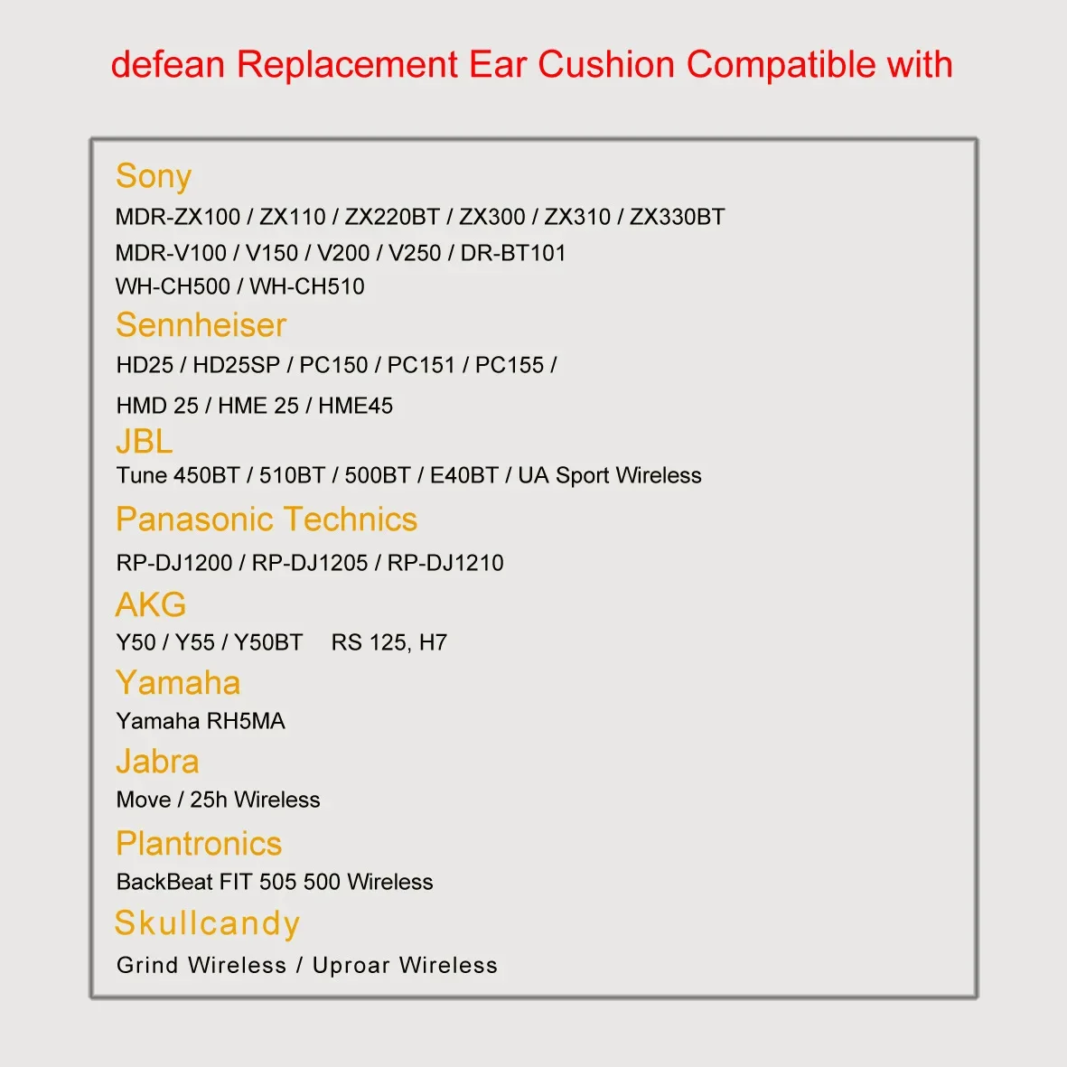 Bantalan Telinga Gel Pendingin Pengganti untuk JBL Tune 450BT 460BT 500BT 510BT 520BT 660NC JR 300BT/JR300/JR 310BT/JR310 Headphone 70Mm