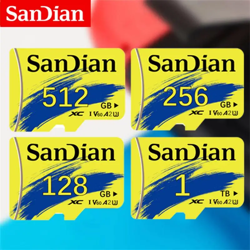 Original 2TB TF SD Card Flash Class10 SD Card 1TB Memory Card 128/256/512GB SD Memory Card For Nintendo Switch Accessories