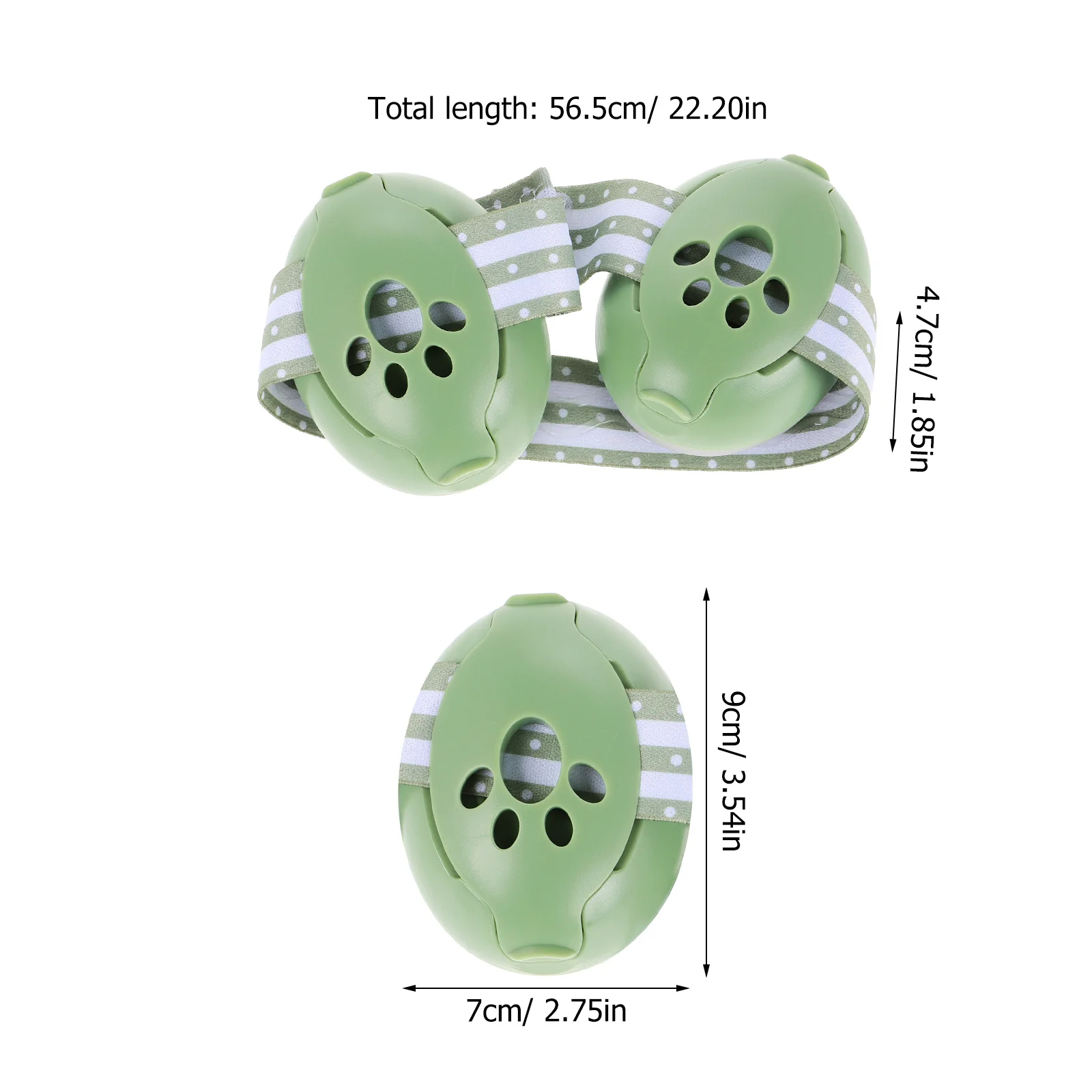 أغطية أذن بخاصية إلغاء الضوضاء لسماعات الرأس للرضع، ناعمة وغير مهيجة، مثالية للسفر المنزلي، بيئات صاخبة #6