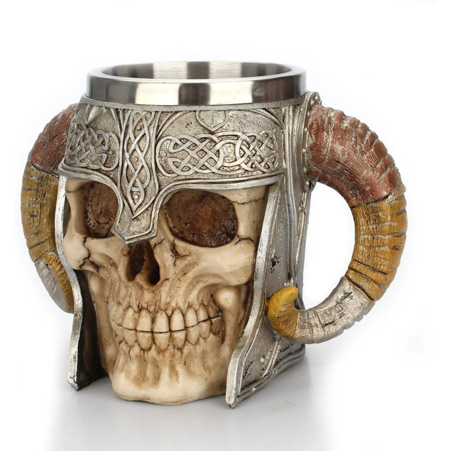 r any spooky enthusiast or horror lover, this hair-raising skull mug is sure to be a hit. Enjoy your favorite beverages in style