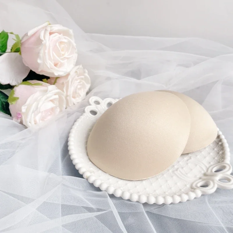 4pairs/lot Breathable Swimsuit Wedding Dress Sponge Chest Pad Chest Cushion Big Small Chest Gather on The Cushion RS4230