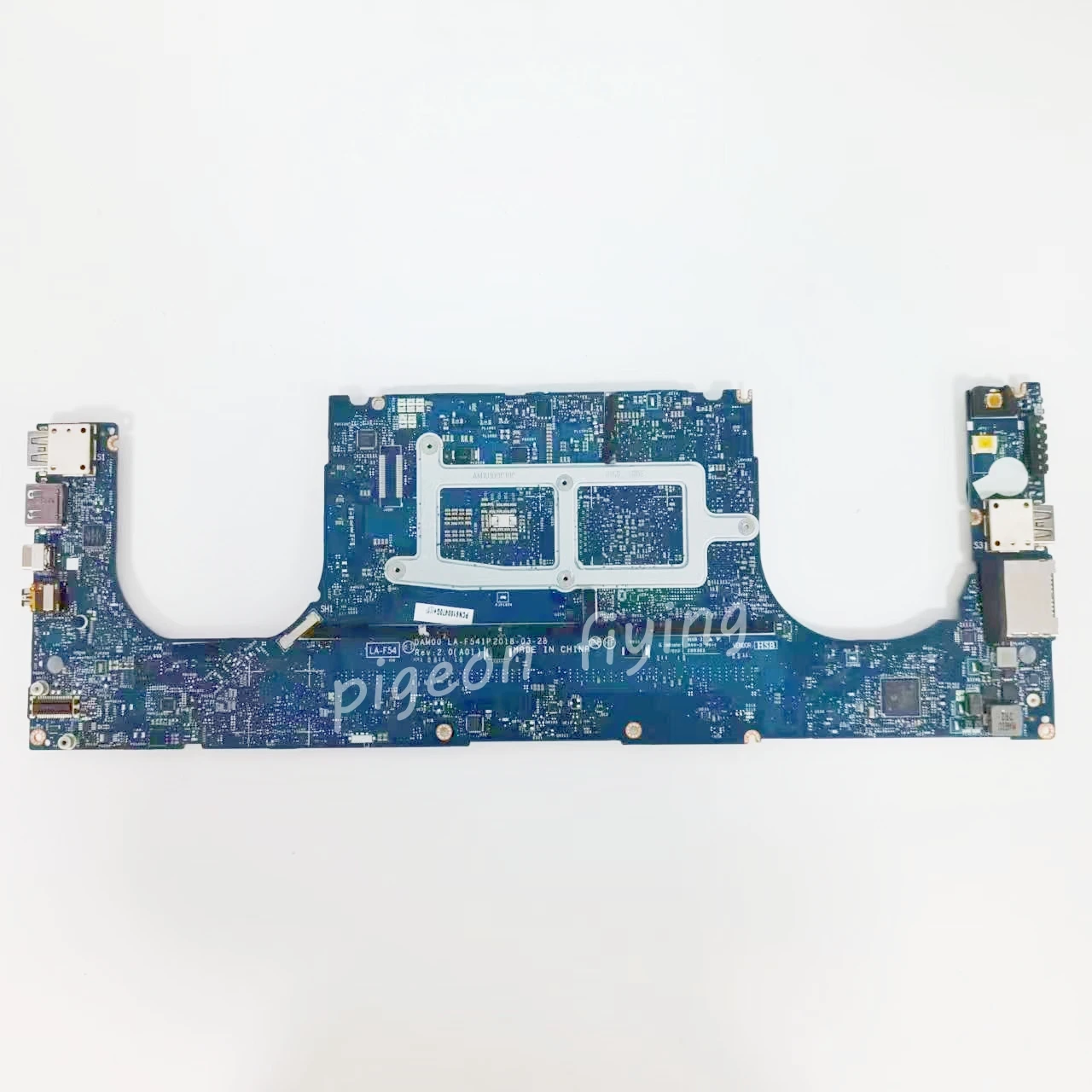 LA-F541P Mainboard For Dell Precision 5530/XPS 15 9570 Laptop Motherboard CPU: I7-8850H SR3YZ GPU:N18P-Q1-A1 P1000 4G CN-0DMMW9