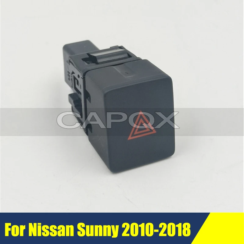 

Car Emergency Light Switch For Nissan Sunny 2010-2018 Emergency Hazard Lights Warning Switch Button