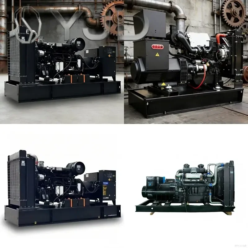 YJD Weifang Longxin Diesel Generator Set 100kw Water Cooled 24V DC Electric Start 380v Silent Type Open Frame ATS 1800 RPM