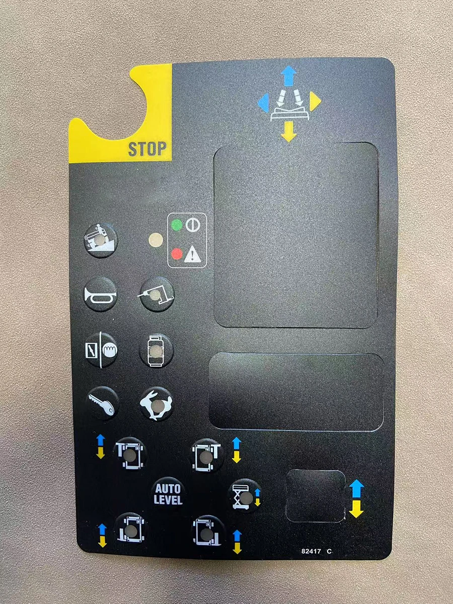 82417 82417GT GE-82417 Platform Control Panel Decal Used For GS-2668 RT GS-3268 RT GS-3384 GS-3390 GS-4390 GS-5390