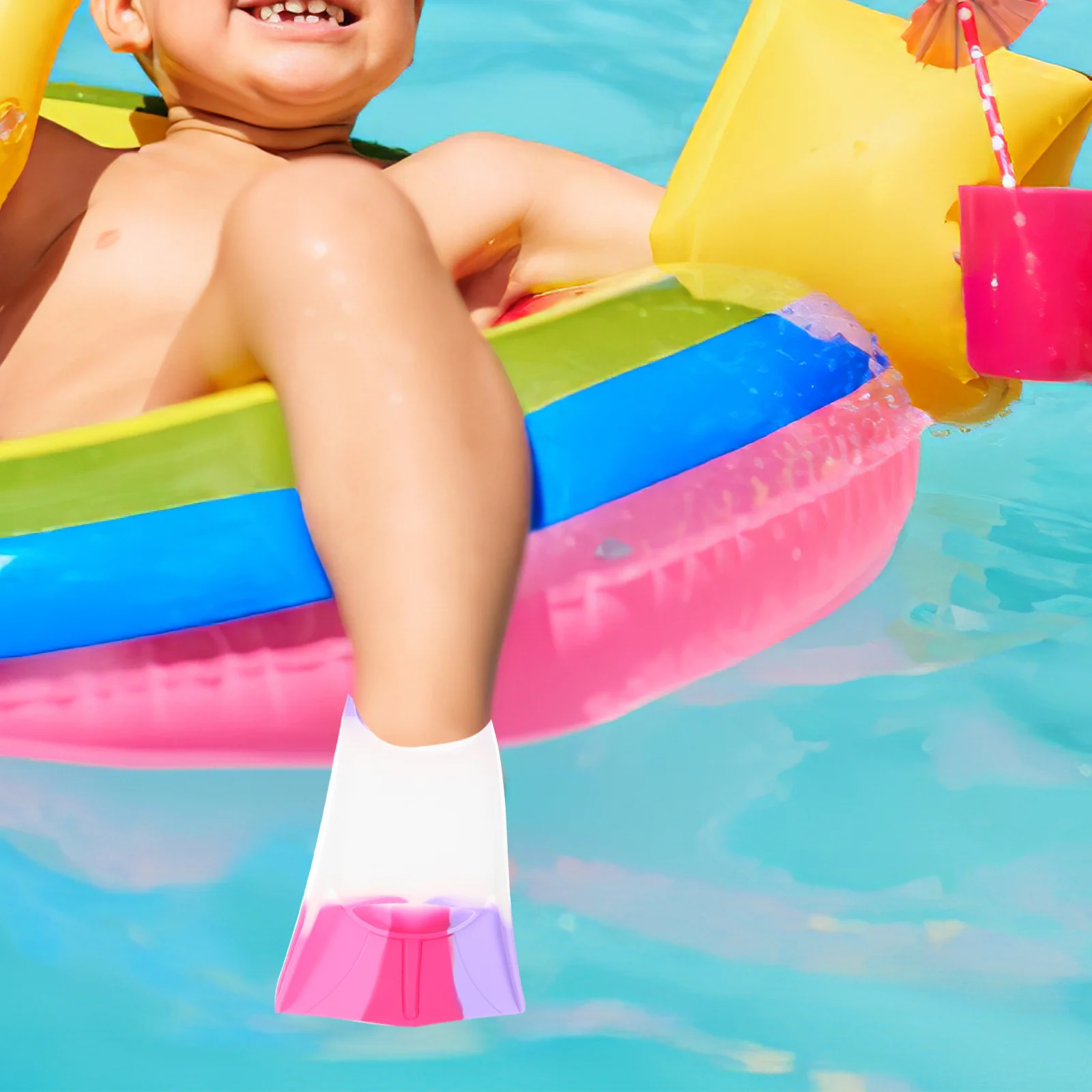 1 زوج زعانف السباحة سيليكون مريحة نونسليب الغوص الغوص اكسسوارات الغوص زعنفة الزعانف