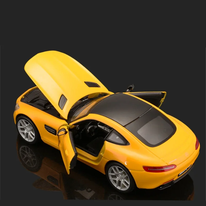 Maisto 1:24 Mercedes Benz AMG GT Model Car Alloy Sports Diecasts Metal Racing Car Model High Simulation Collection Kids Toy Gift