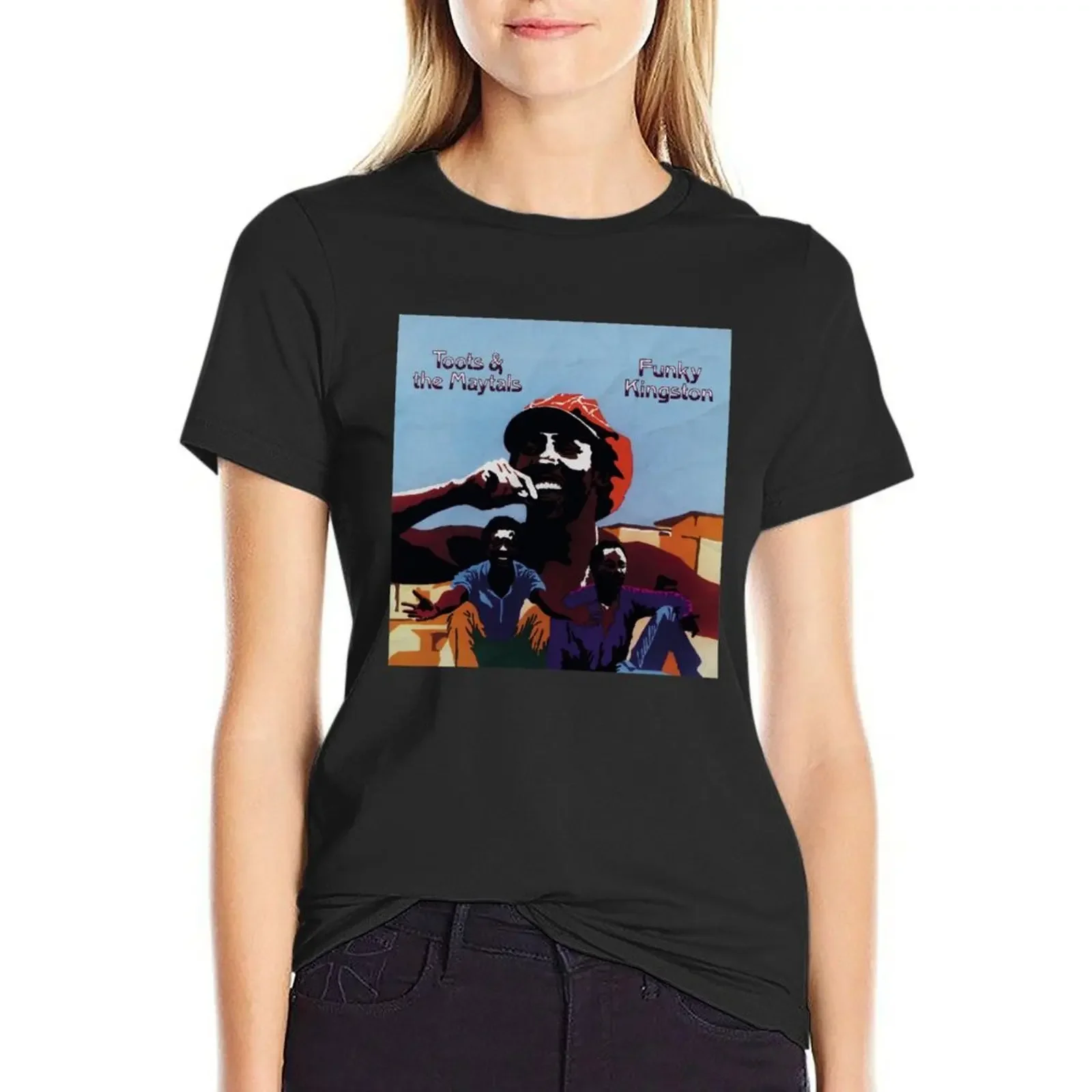

Toots And The Maytals Funky Kingston T-Shirt graphics plus size tops Women's summer blouses 2025