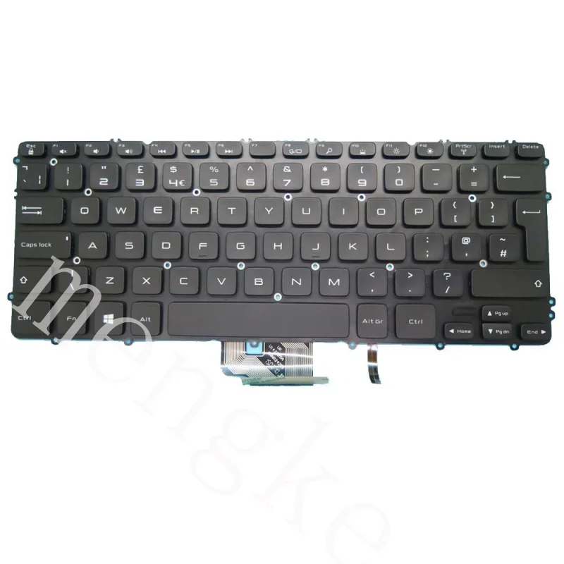 

A For Dell XPS 15 9530 Precision M3800 Laptop Backlit keyboard UK Keyboard