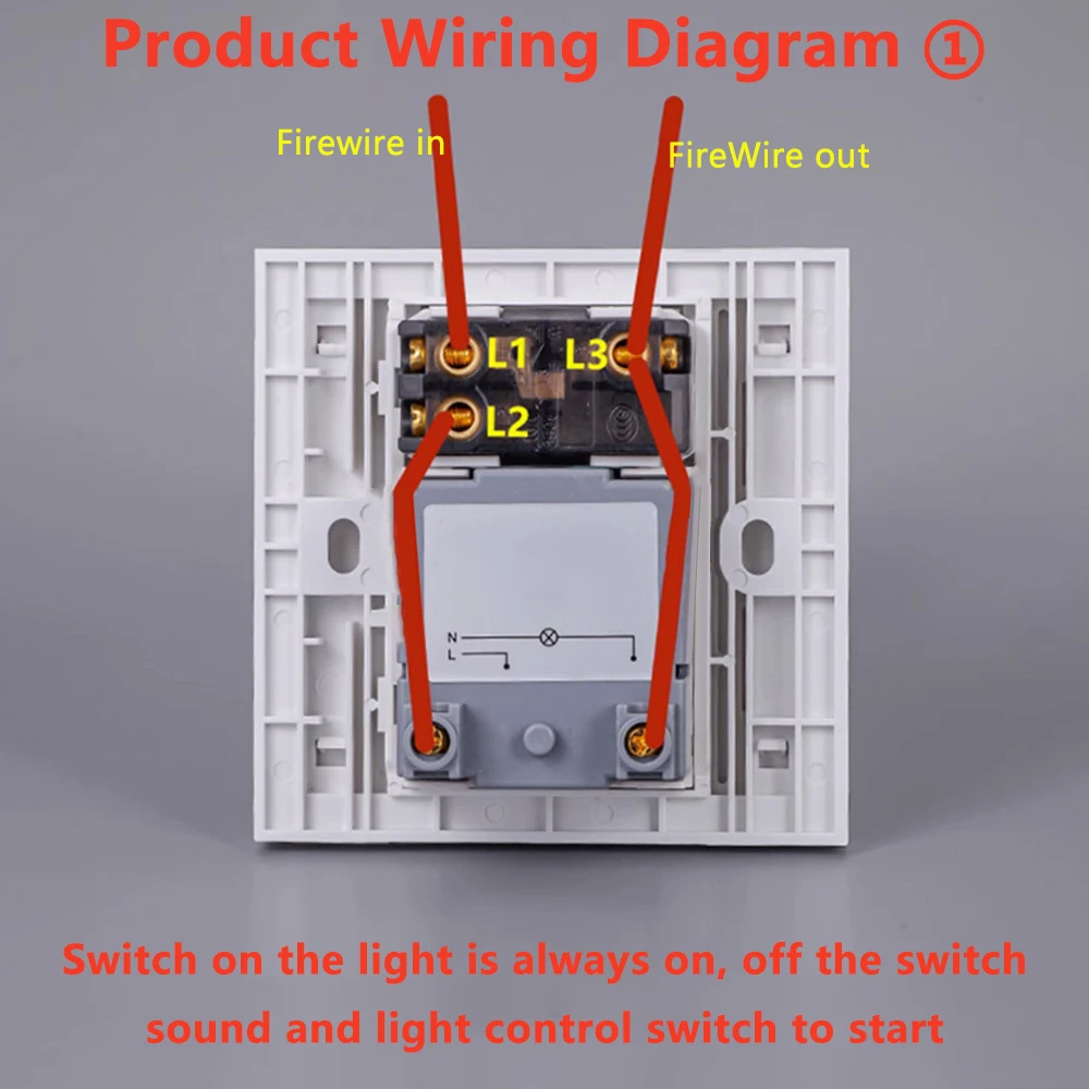 Imagem -06 - Sensor de Movimento Interruptor de Sensor de Presença Humana Ac110240v Pir Infravermelho Detector de Corpo Humano Interruptor de Indução para Luz Led Smart Home