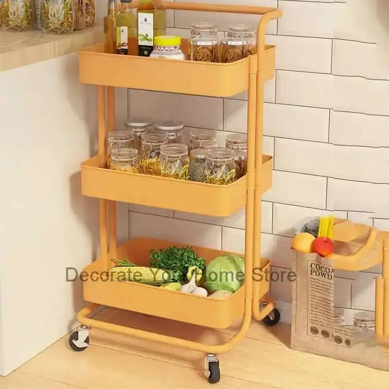 Storage Hairdressing Salon Trolley Utility Spa Medical Rolling Salon Trolley Manicure Carrito Auxiliar Salon Furniture BL50ST