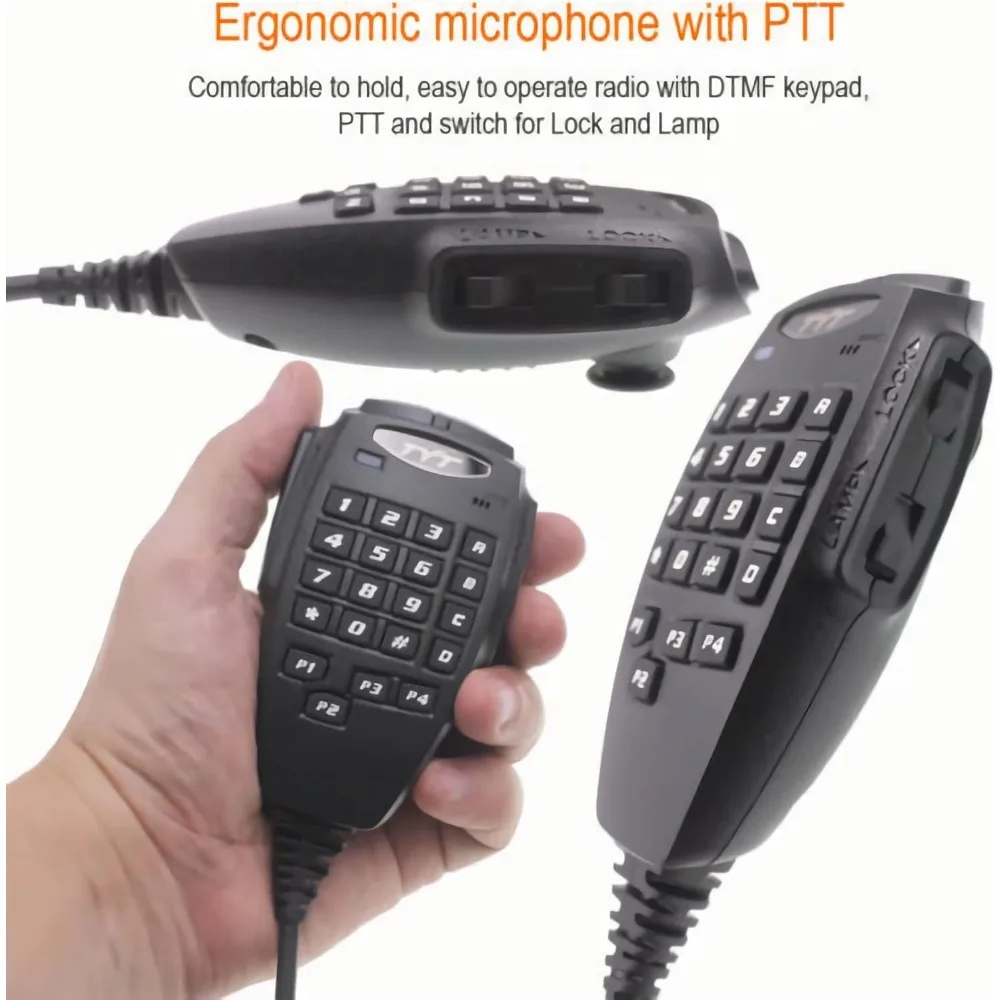 TYT TH-9800D Quad Band 50W Cross-Band Mobile, 10M/6M/2M/70CM Mobile Transceiver, A+B Dual Band Two Way Radio