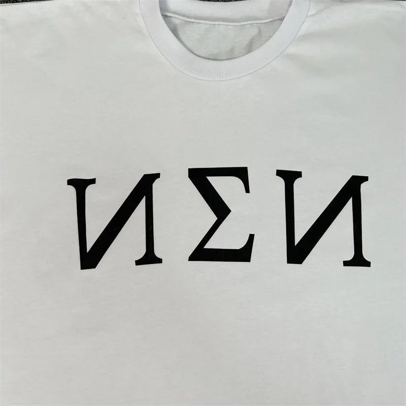 Vultures YZY Kanye Black T-shirt Men Women 1:1 Best Quality Pure Cotton Casual Tee Tops T Shirt