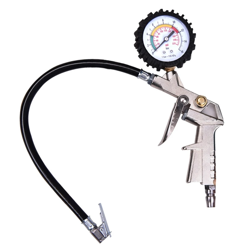 

Multifunctional Mechanical Tire Pressure Gauge, High-Precision Tire Pressure Inflation And Deflation Monitor