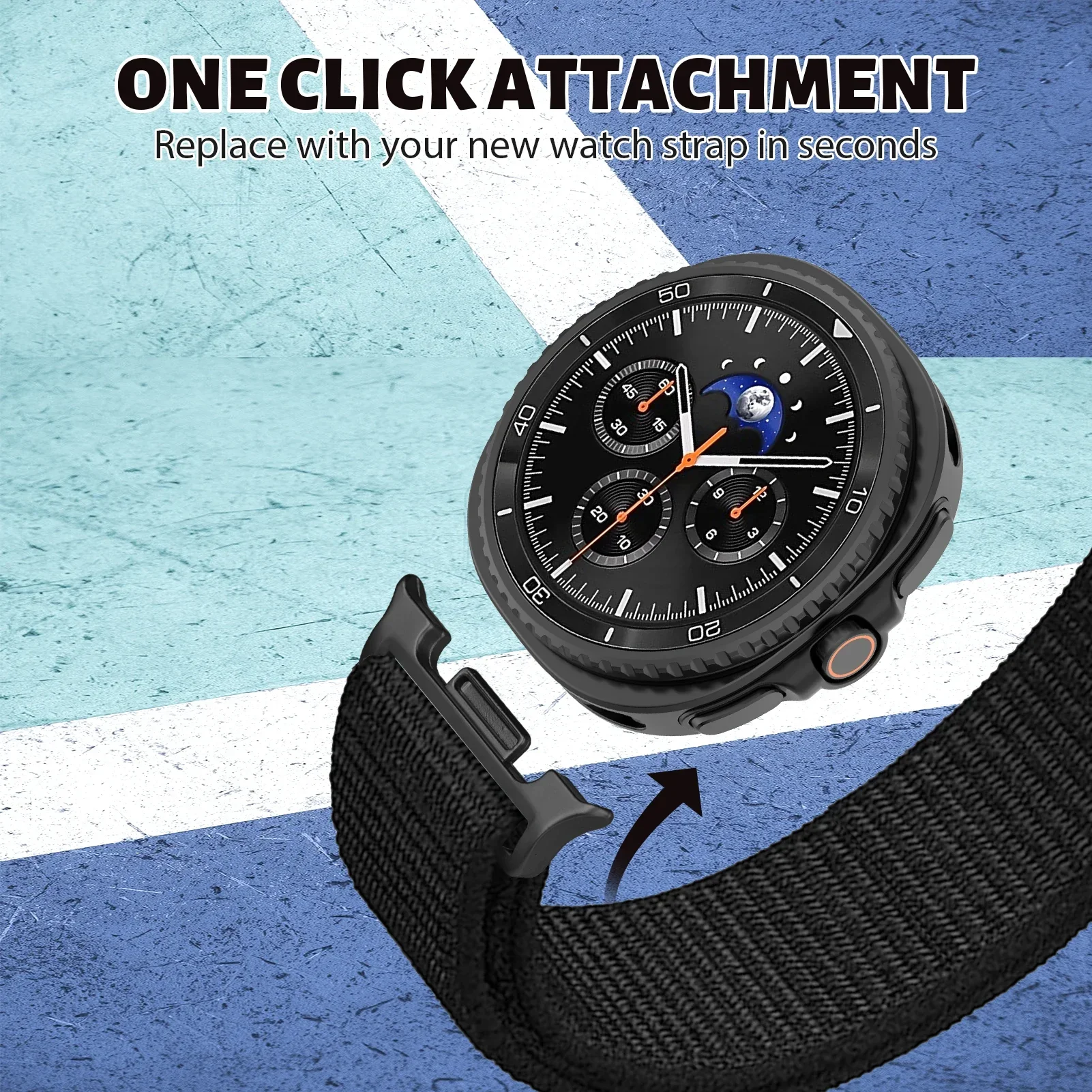 Metalen nylon lusband voor Sam - Smart Home Samsung recensie en prijs