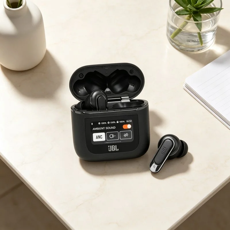 JBL TOUR PRO2 On-the-Go Earbuds for Active Lifestyles