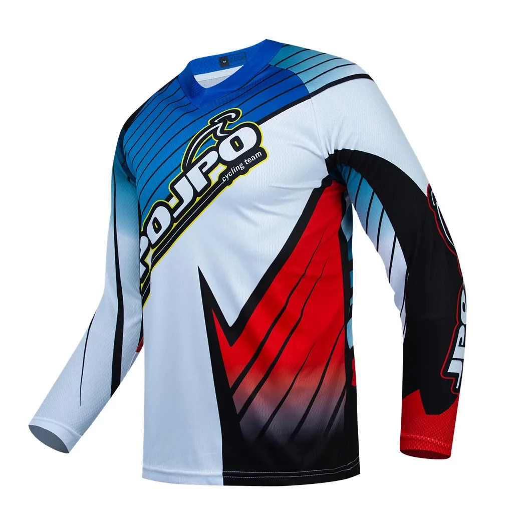 Men's Motocross Jersey, Dirt Bike & BMX Off‑Road MTB Shirt, Enduro DH MX Racing Apparel, Long‑Sleeve Cycling Sports Top view 6