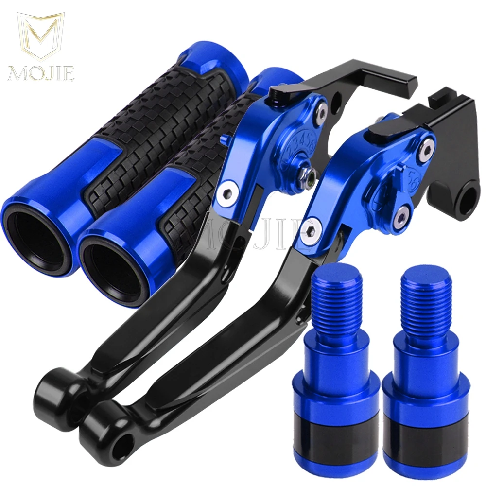 Motorcycle Brake Clutch Levers For Yamaha Majesty 400 2004 2005 2006 2007 2008 2009 2010 2011 Handlebar Grips Handle Bar Ends