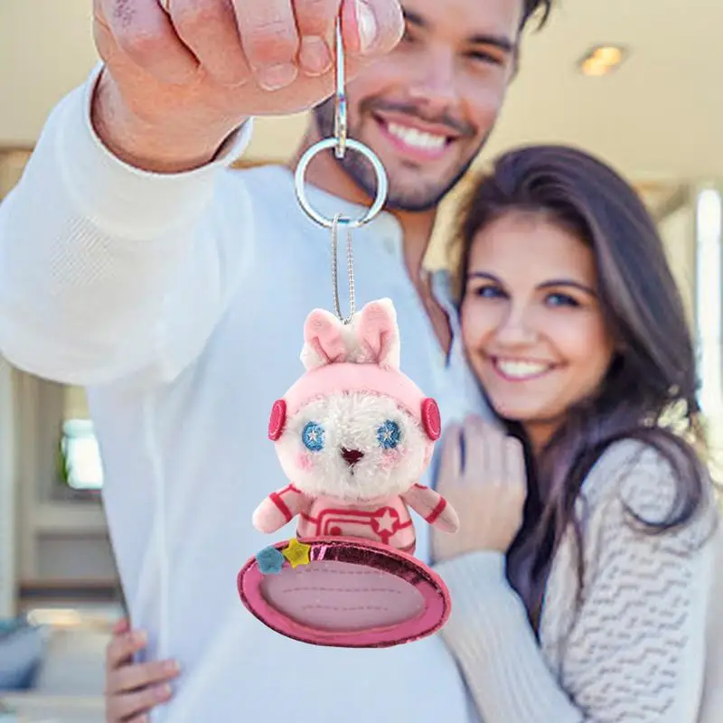 Étiquette de nom pour sac à dos, étiquette de bagage pour enfants, porte-clés de beurre de dessin animé polyvalent, pendentif de beurre de cartable pour salle d'irritation de l'école