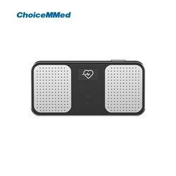 ChoiceMMed Handheld ECG Monitor Wireless Bluetooth Heart Without Metal Electrodes Home Use EKG Monitoring MD100C-Pro