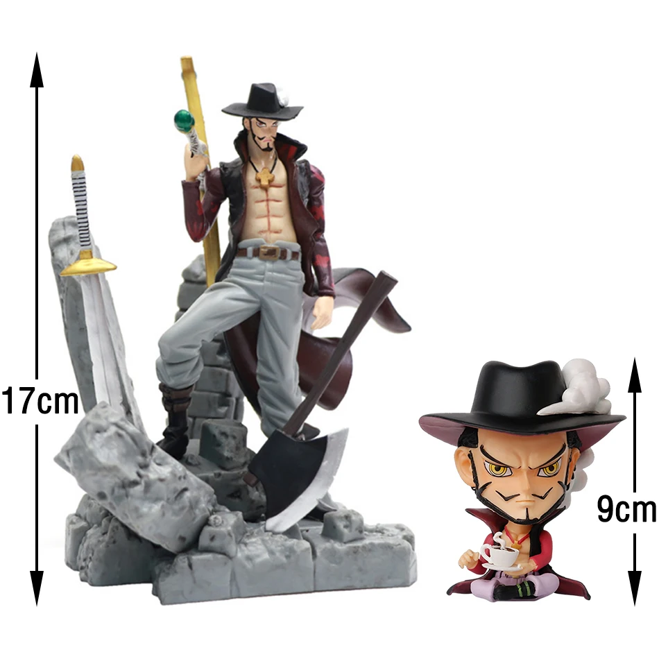 قطعة واحدة شخصية أكشن أنيمي ، أعلى دراكولي ميهوك ، نموذج معركة ، ألعاب PVC ، مجموعة الحلي ، دمية ، هدية المعجبين ، 17: