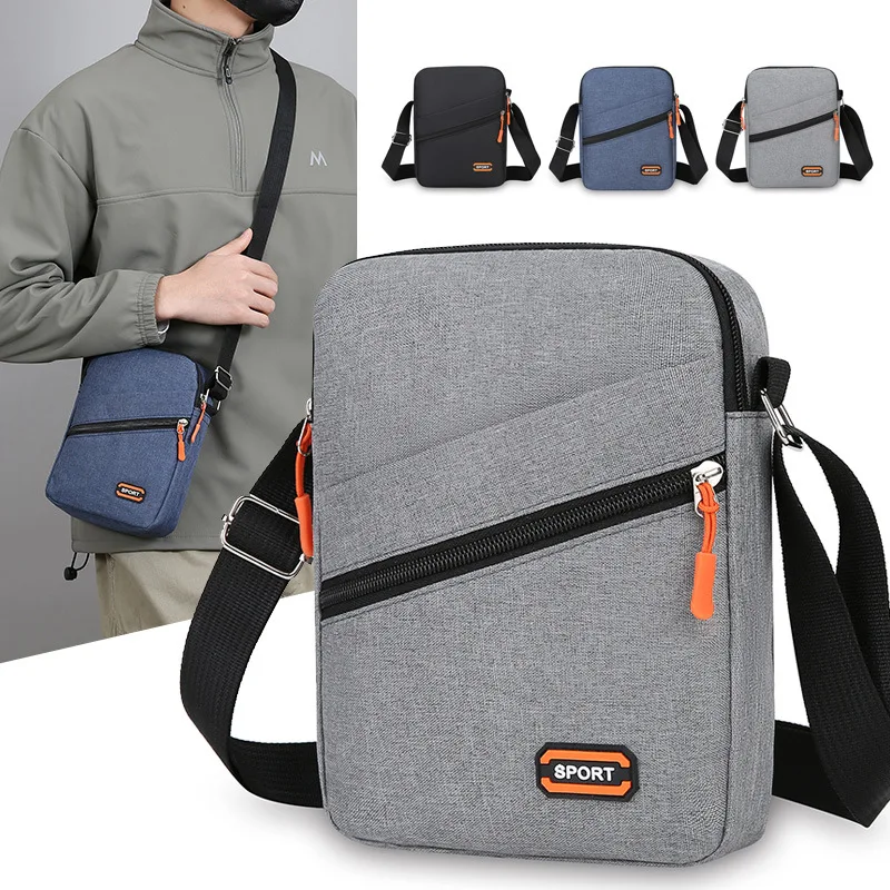

Men's Bag Large Capacity Single Shoulder Bag Waterproof And Wear-resistant Backpack Multiple Pockets For Business Business