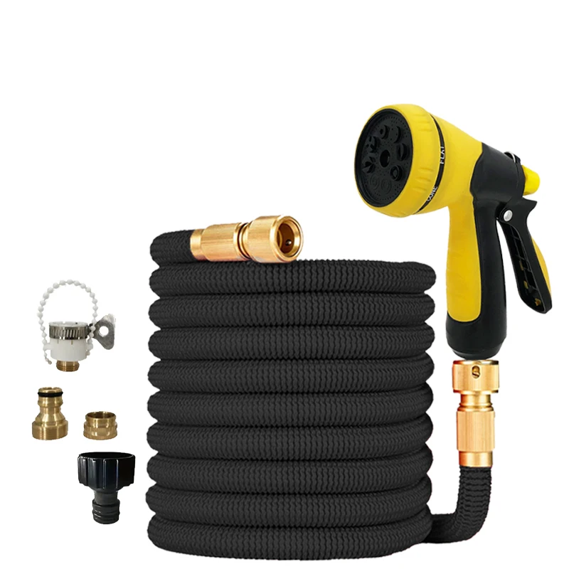 2026 Garden Water Hose Expandable Double Metal Connector High Pressure Magic Water Pipes for Garden Farm Irrigation Car Wash ﻿