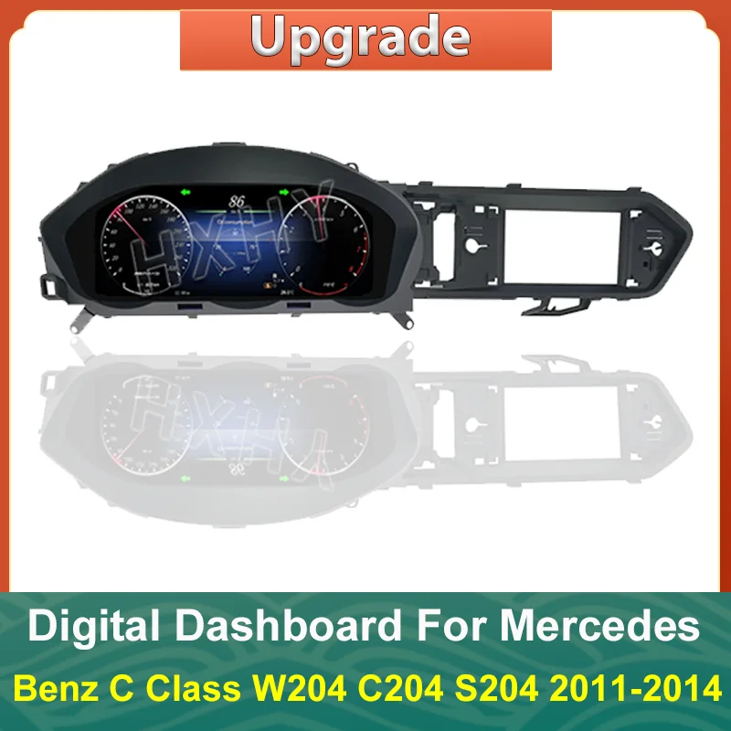 

Car LCD Digital Cluster Virtual Cockpit SpeedMeter Dash For Benz C Class W204 C204 S204 2011-2014 Instrument Panel Unit