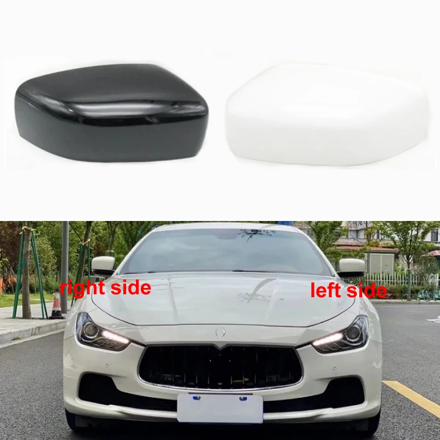 

For Maserati Ghibli 2013 2014 2015 2016 2017 Replace Reversing Mirrors Cover Rearview Mirror Housing Rear Shell