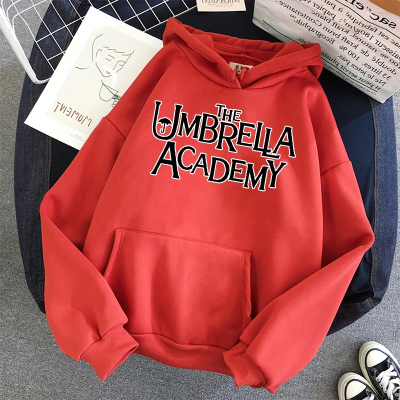 Umbrella the Academy-sudaderas con capucha para hombre y mujer, suéter de gran tamaño con capucha para estudiantes, estilo Casual Harajuku, moda coreana