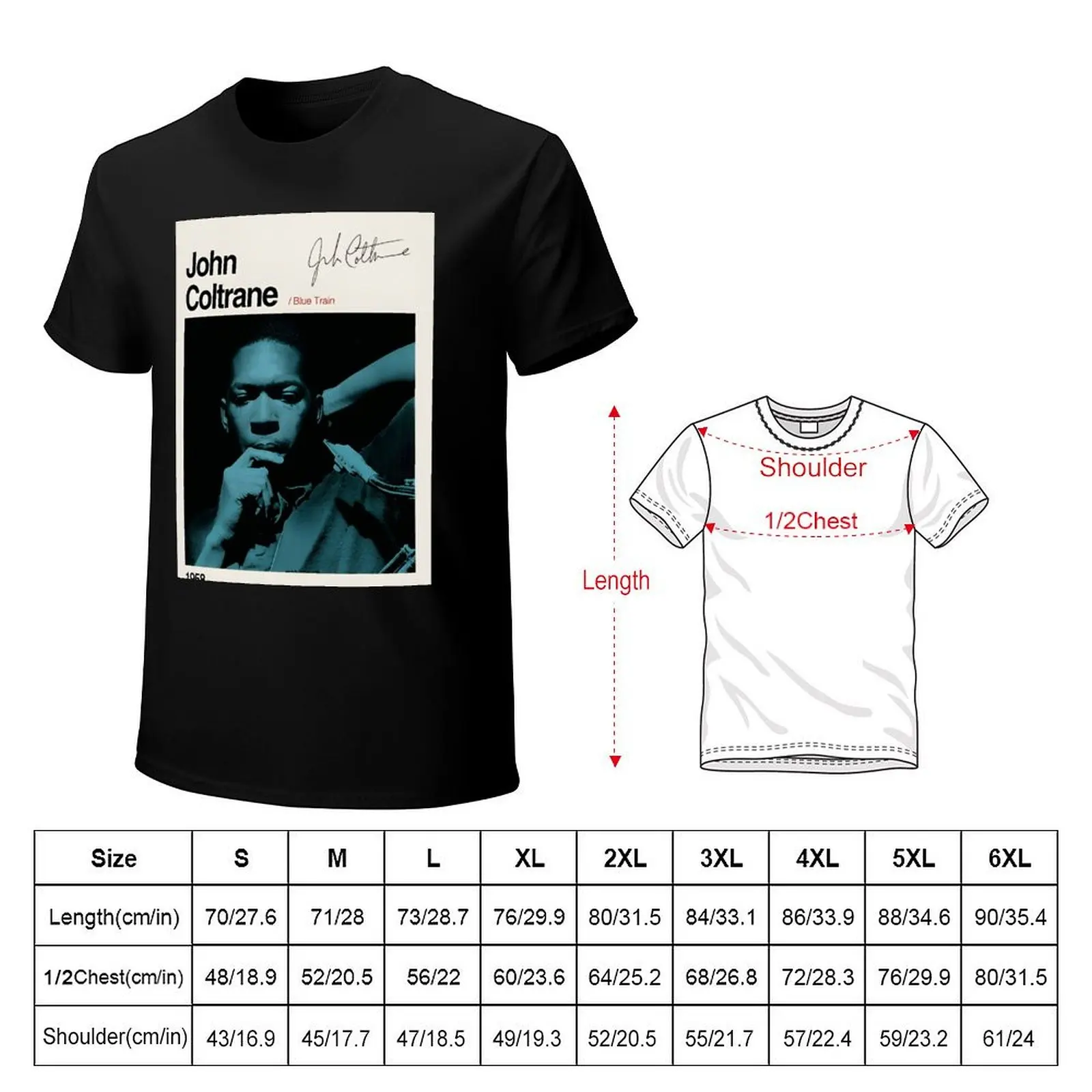 JOHN COLTRANE Album T-Shirt Plus Size Quick Dry Sports Tee