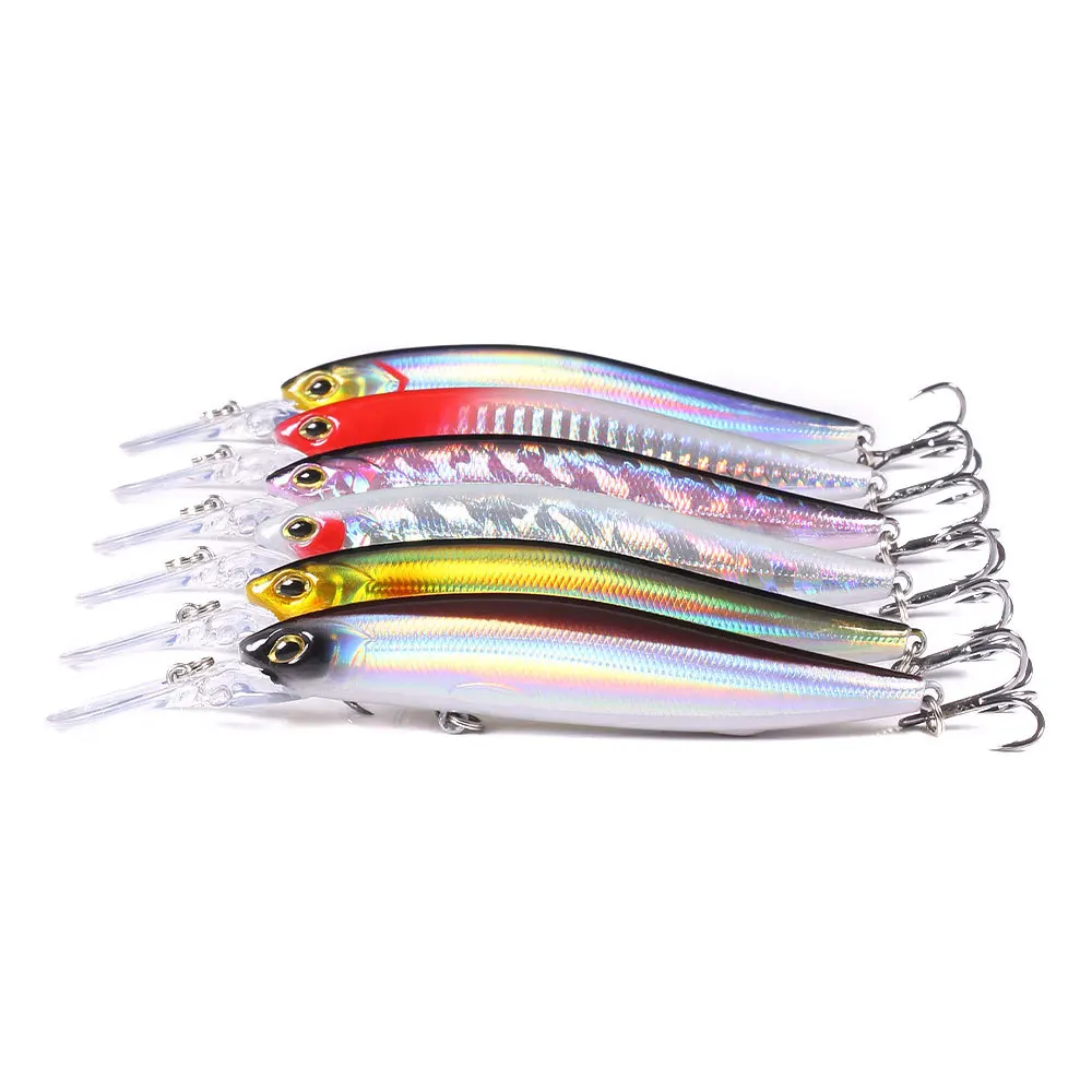 Minnow Lure 13cm 15.5g Bass Fishing Bait Long Cast Levitating Fishing Hard Bait Pesca fishing tackle